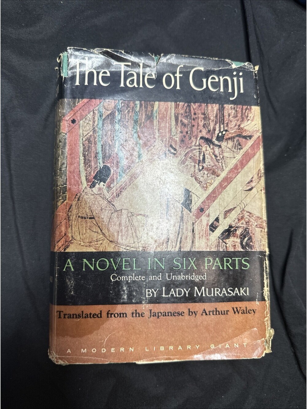 The Tale of Genji A Novel in Six Parts by Lady Murasaki, Hardcover, 1960